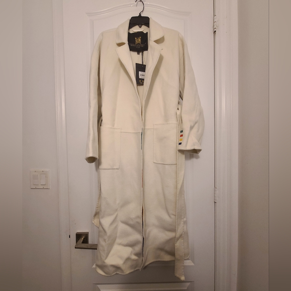 Hudson's Bay Company Wool Trench Coat Limited Edition Collection Womens Size S